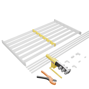 Fussbodenheizung Set mit Werkzeug 3m²